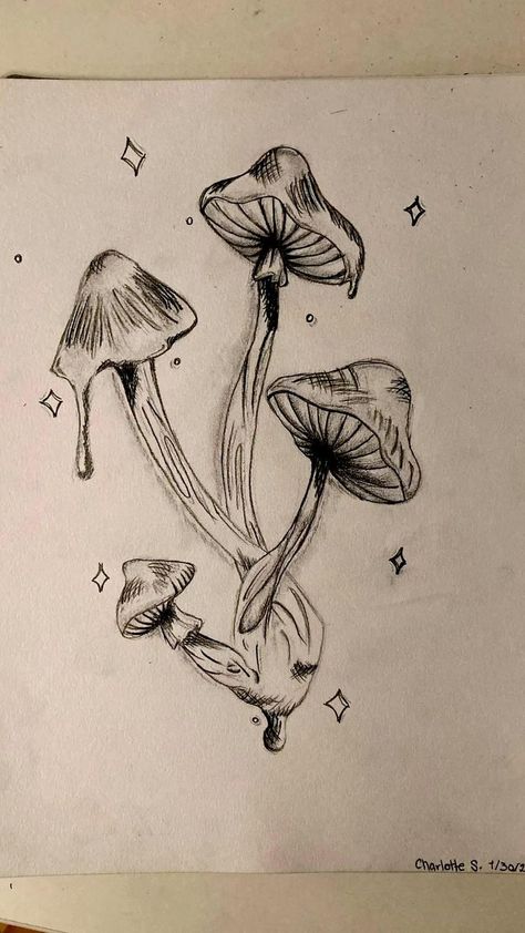 Tattoo Earthy, Earthy Tattoos, Shin Tattoo, Surreal Tattoo, Grunge Tattoo, Tattoo Filler, Goth Tattoo, Mushroom Tattoos, Creepy Tattoos