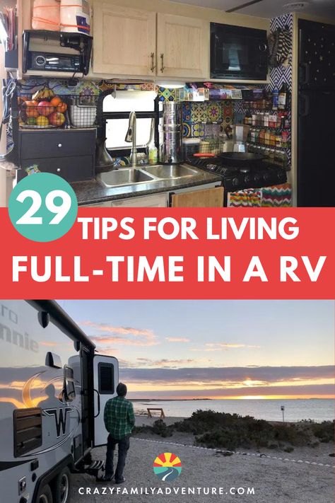 Ever considered making a lifestyle change to downsize, live minimally, and travel as a full-time nomad? The American dream is no longer having the stability of owning a traditional home but has changed to living full-time in an RV, traveling the country, and working remotely. Find detailed "How To" RV Living tips here. Everything from RV living with kids to RV organization, and RV living for beginners. Find essential tips for getting started with full-time RV travel over on the blog. Living In A Camper Full Time With Kids, How To Live In A Camper Full Time, Full Time Rv Living With Kids, Rv Living Full Time Decor, Full Time Camper Living Hacks, Rv Living Full Time Rv Organization, Living In A Rv, Rv Living With Kids, Live Minimally