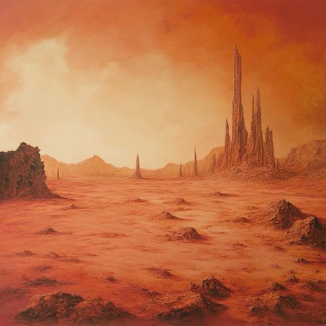 Desert Art Wallpaper, Desert People Art, Scary Desert, Desert City Fantasy Art, Desert Sci Fi, Creepy Desert, Desert Horror, Dystopian Desert, Desert Elves