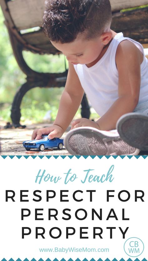 How to Teach Respect for Personal Property. How to teach children to respect the property of others. Difficult Children, Positive Parenting Solutions, Strong Willed Child, Parenting Discipline, Parenting Knowledge, How To Teach Kids, Parenting Techniques, Parenting Help, Discipline Kids