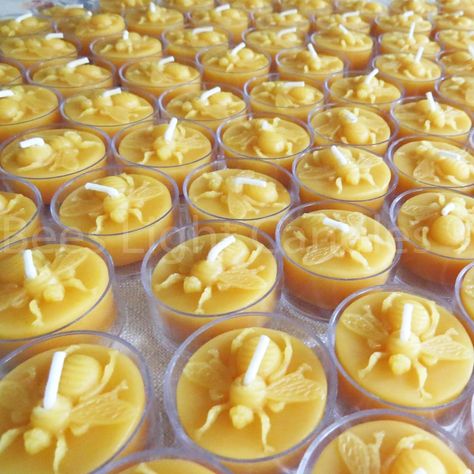 Tea Lights Wedding, Bee Candles, Bee Baby Shower Invitations, Honey Bee Baby Shower, Holiday Cleaning, Natural Beeswax Candles, Bee Wax Candles, Bee Wedding, Bulk Candles