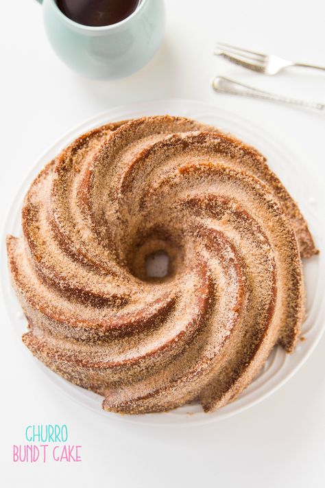 Churro Cake, Making Peanut Butter, Future Chef, Picky Eating, Cinnamon Recipes, Pound Cakes, Bundt Cakes Recipes, Bundt Cakes, Apple Cake