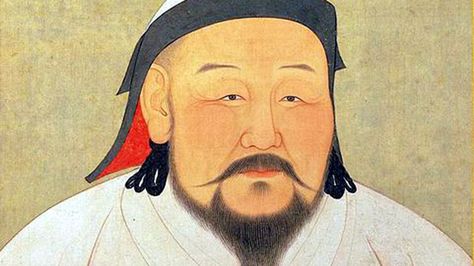 Traditionally all people beyond the Great Wall were barbarians to the Chinese, but some invaders were welcomed eventually - one was Kublai Khan. Gengis Kan, All About China, Kublai Khan, History Questions, Yuan Dynasty, Chinese Philosophy, Genghis Khan, The Han Dynasty, Seo Training