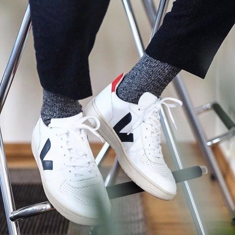 FINALLY! The wait is almost over, Veja exclusively in Stendhal Store.  Coming soon 🔥  #regram @gilbertofori Men Shoes Outfit, Veja Men, Veja V10, Dapper Mens Fashion, Veja V 10, Dapper Men, Official Account, Lazy Day, Outfits Casuales