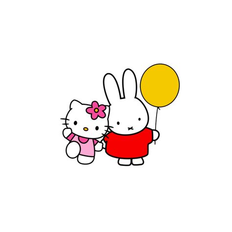 Miffy And Hello Kitty, Miffy Homescreen, Miffy Widget, Miffy Icon, Miffy Bunny, Hello Kitty Tattoos, Dorm Posters, Red Icons:), Widget Icon