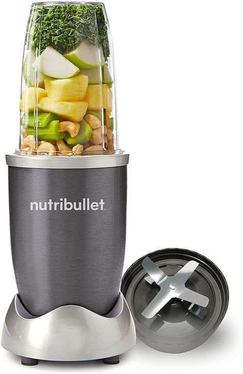 NUTRiBULLET NBR-0509 600 Series Starter Kit - Nutrient Extractor High Speed Blender - 600 W - Graphite : Amazon.co.uk: Home & Kitchen Gadgets From Amazon, Best Kitchen Gadgets, Nutritious Smoothies, 3d Sculpting, Smoothie Makers, Motion Capture, Kitchen Organisation, Magic Bullet, Substance Painter