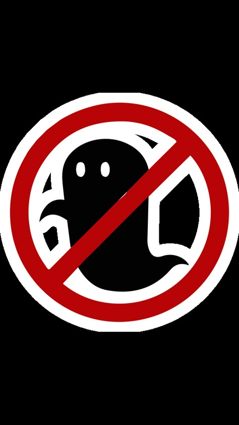 A No Ghosts Sign is a sign that is typically placed in haunted places to ward off ghosts. Some signs may include a warning that ghosts are not welcome. There is no scientific evidence to support the... Hey Stranger, Ghost Signs, Too Loud, Red Sign, Sign Sticker, Traffic Signs, Natural Therapy, Haunted Places, Road Signs