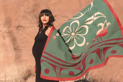 New Blanket! Michelle Lowden's Prayer for Beauty and Healthy Growth - Eighth Generation Southwestern Outfits, Eighth Generation, Acoma Pueblo, Wool Blankets, Indigenous Community, Native American Artists, Southwest Art, Hand Painted Jewelry, First Art