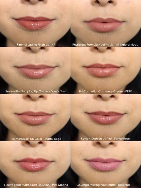 Best Drugstore Lipstick, Neutral Lipstick, Mauve Lipstick, Skin Tone Makeup, Neutral Skin Tone, Drugstore Lipstick, Best Lipstick Color, Neutral Lips, Lipstick For Fair Skin