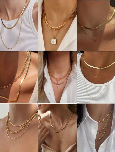 Summer is here, it's time to show off your sexy neck!
#Share#Necklace#Snake bone chain#Necklace stacked Pearl Light, Necklace Snake, Snake Chain Necklace, Panoramic View, Summer Necklace, Jewelry Lookbook, Summer Is Here, Street Style Chic, Snake Chain