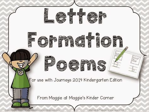 Letter Formation Poems, Alphabet Kindergarten, Write Letters, Abc Activities, Classroom Freebies, Preschool Writing, Preschool Literacy, Preschool Letters, Letter Activities