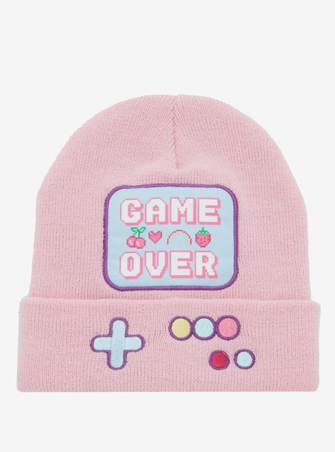 Cute Bennie, Gamer Clothes Aesthetic, Kawaii Beanie, Hot Topic Aesthetic, Gamer Jewelry, Pastel Clothes, Gamer Baby, Basic Accessories, Bad Liar