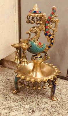 Untitled Indian Interior Design, Crafts For Kids Easy, Indian Interiors, Silver Pooja Items, Ethnic Home Decor, Pooja Room Door Design, Ethnic Decor, Pooja Room Design, Handcrafted Gifts