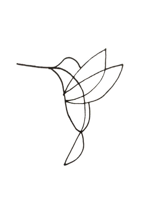 Hummingbird Easy Drawing, Hummingbird Tattoo Line Art, Simple Line Hummingbird Tattoo, Fine Line Hummingbird Tattoo Design, Line Art Hummingbird Tattoo, One Line Hummingbird Tattoo, Tatoos Line Art, Simple Lineart Tattoo, Simple Humming Bird Tattoos