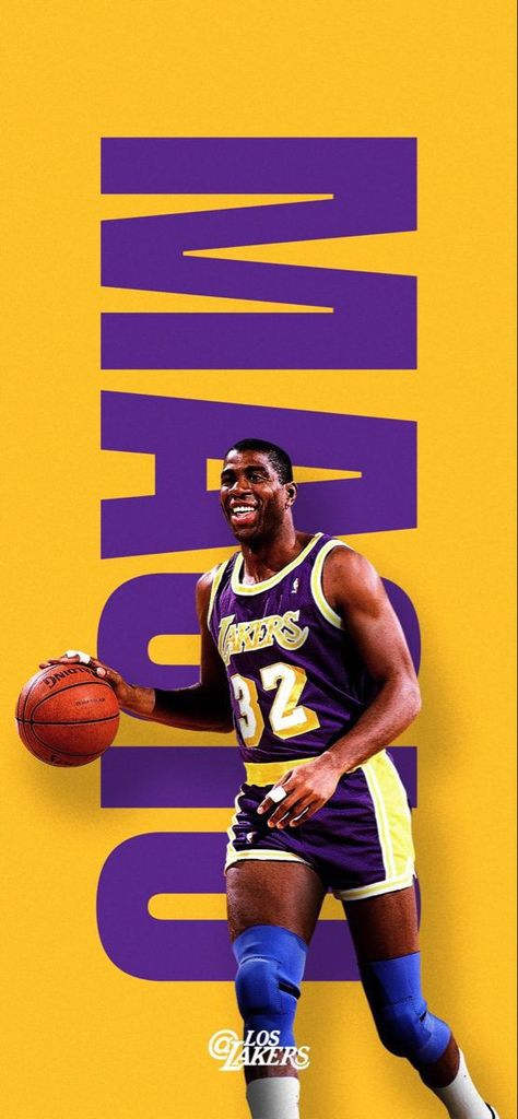 Magic Johnson Wallpaper, Nba Highlights, Dragon Wallpaper, Dragon Wallpaper Iphone, Kobe Bryant Nba, Basketball Wallpaper, Keepsake Books, Magic Johnson, Best Player