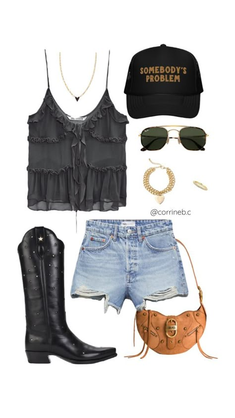 Check out corrinebauer1's Shuffles morgan wallen concert outfit inspo #outfitinspo #outfitinspiration #outfitideas #countryconcertoutiftidea #countryconcertinspo #morganwallen #morganwallenconcertoutfit Morgan Wallen Concert Outfit, Morgan Wallen Concert, Concert Outfit Inspo, Cowgirl Style Outfits, Concert Outfit Summer, Looks Country, Nashville Outfits, Country Concert Outfit, Morgan Wallen