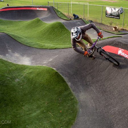 Backyard spotlight: John and Maggie’s pump track Bmx Pump Track, Oregon Homestead, Bike Pump Track, Redmond Oregon, Pump Track, Dream Horse Barns, Mtb Trails, Sport Park, Front Landscaping