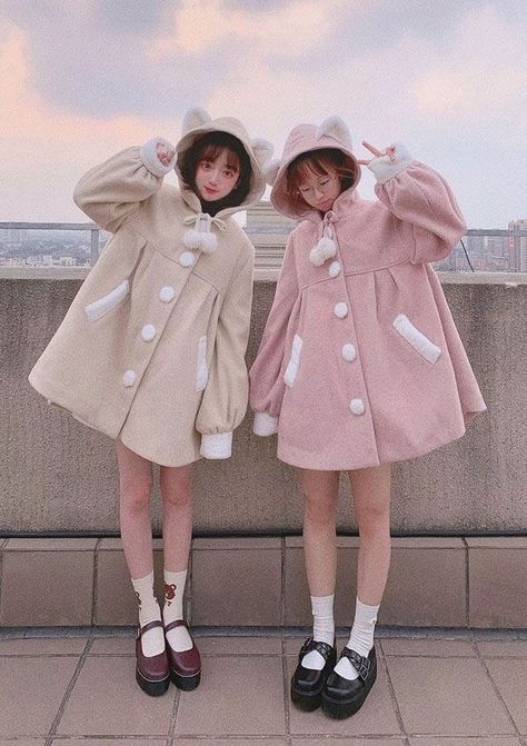 Korean Fashion Kawaii, Mode Ulzzang, Fashion Kawaii, Bff Outfits, Kawaii Fashion Outfits, Korean Girl Fashion, Kawaii Clothes, Harajuku Fashion