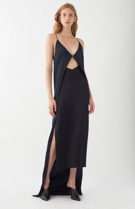 Dion Lee Tessellate Silk Satin Gown | Rent a Dress | Designerex Dion Lee Dress, Top Manga, Dress Hire, Dion Lee, Satin Gown, Invisible Zip, Trends 2024, Satin Slip, Diamond Shape