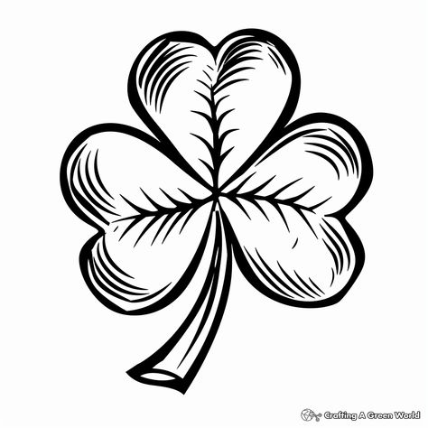 Shamrock Drawing, Mindfulness Journal Prompts, Kindergarten Coloring Pages, Gratitude Journal Prompts, Diy Birthday Party, Natural Toys, Crafty Gifts, Cool Coloring Pages, Craft Tutorial