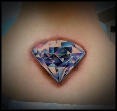 What does a Diamond Tattoo mean? Find the explanation with inspirational diamond tattoo designs, outline and images on red, black and triple diamonds. Diamond Tattoo Meaning, Rose Tattoo Black, Diamond Tattoo Designs, Diamond Tattoo, Galaxy Tattoo, Diamond Tattoos, Tattoo Zeichnungen, 4 Tattoo, Girly Tattoos