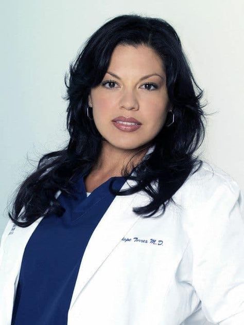 Callie Torres... Greys Anatomy Callie, Kevin Mckidd, Callie Torres, Sara Ramirez, Jessica Capshaw, Greys Anatomy Characters, White Hair Color, Shonda Rhimes, Gray Hair Cuts