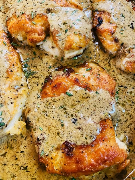 Unique Chicken Recipes, Dijon Cream Sauce, Caption America, Mustard Cream Sauce, Cream Sauce Recipes, Friends Food, Sauce For Chicken, Chicken Dinners, Winner Winner Chicken Dinner