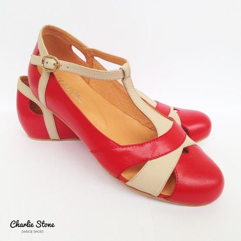 This post was written by Lindy Shopper. I can thank Raleigh dancer Tiffany Linquist for the tip about Charlie Stone Shoes, which is presently a placeholder “coming soon” website, but th… Lindy Hop Shoes, Vintage Inspired Shoes, Lindy Hop, Ballroom Dance Shoes, Swing Dancing, Swing Dance, Dancing Shoes, Shoes Photo, Vintage Heels