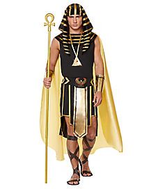 Men's Halloween Costumes, Affordable Halloween Costumes, Egypt Costume, King Of Egypt, Rapper Costume, Egyptian Cleopatra, Cleopatra Dress, Halloween Costumes For Men, Home Halloween Costumes