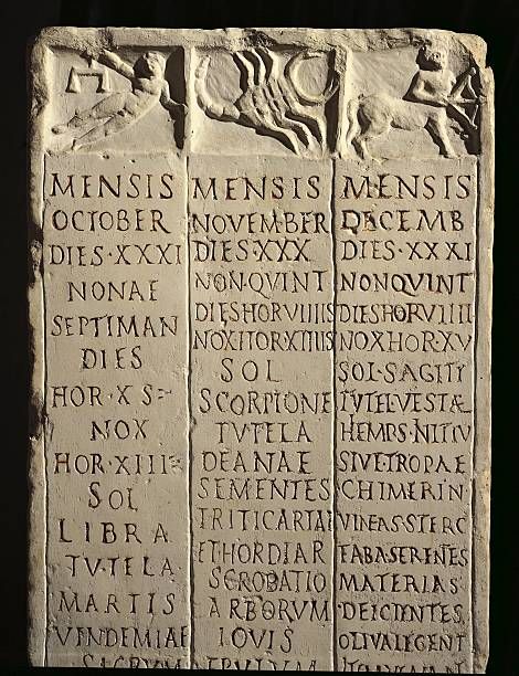 Roman Lettering, Roman Culture, Pax Romana, Roman Calendar, Roman Artifacts, Roman Fonts, Ancient Languages, Rome Antique, Ancient Technology