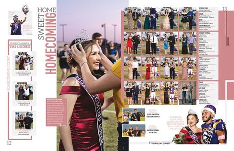 Highschool Yearbook Ideas, Student Life Yearbook, Senior Yearbook Ideas, Yearbook Mods, Yearbook Design Layout, Teaching Yearbook, School Memories Scrapbook, Yearbook Covers Design, Yearbook Template