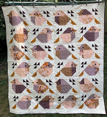 Pen And Paper Quilts, Sparrow Quilt Pattern Free, Sparrows Quilt Pattern Free, Sparrows Quilt Pattern By Pen And Paper, Sparrows Quilt, Eversewn Sparrow X2, Sparrow Quilt, Birds In The Air Quilt, Peacock Quilt