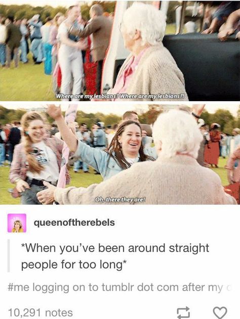 Lesbian meme Lgbt Humor, Lgbt Memes, Lgbtq Funny, Gay Humor, Gay Memes, Lgbt Love, Dc Memes, Lgbtq Pride, Lgbt Pride