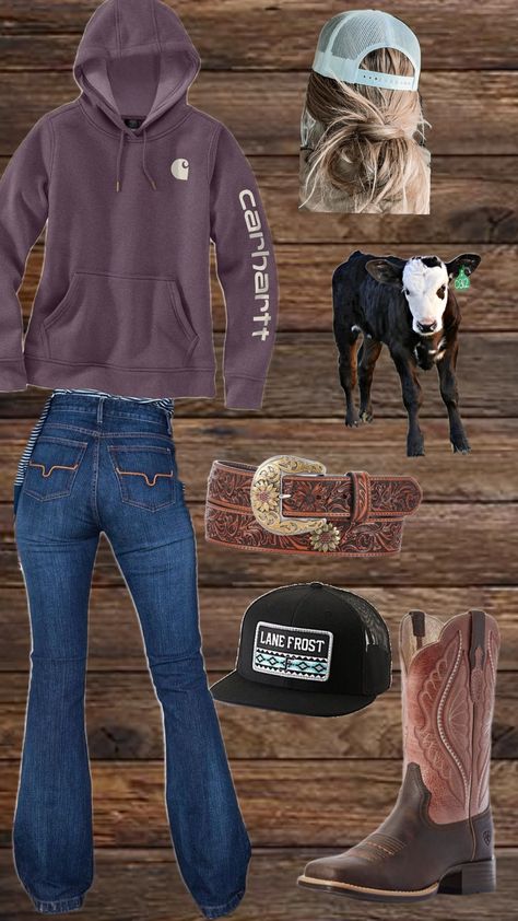 #country #western #westernoutfit #countryoutfit #outfit #fits #countryside #countrygirl Country Everyday Outfit, Casual Western Winter Outfits, Winter Country Girl Outfits, Country Christmas List Ideas, Country Girl Church Outfits, Country Comfy Outfits, Western Teen Outfits, Casual Country Outfits Women, Western Outfits School