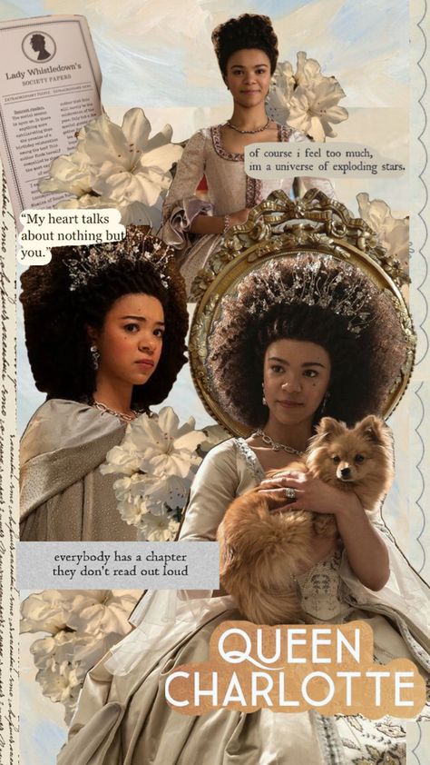 Charlotte Bridgerton, Netflix Tv, Julia Quinn, Queen Charlotte, Phone Wallpapers, Cut Outs, Drawing Inspiration, Favorite Tv Shows, Fairy Tales