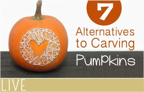 7 Alternatives to Pumpkin Carving - EverythingMom Pumpkin Carving Alternatives, Pumpkin Carving Tools, Pumpkin Carving Kits, Carved Pumpkins, Homemade Holiday, Craft Projects For Kids, Pumpkin Faces, Carving Tools, Fall Decor Diy