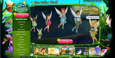 We The Pixies Game, Pixie Hollow Online, Digital Nostalgia, Nostalgia Games, Pixie Hallow, Pixie Hollow Games, 2000s Webcore, Disney Fairies Pixie Hollow, Hollow Book