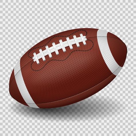 American Football Ball, Football America, Ball Illustration, Rugby Games, Ball Drawing, Football Illustration, Rugby Ball, Food Cartoon, Football Icon