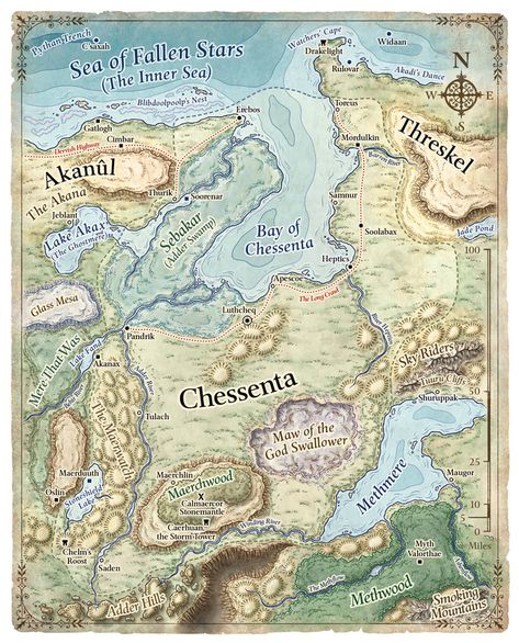 Chessenta Map by MikeSchley.deviantart.com on @DeviantArt Forgotten Realms Map 5e, Faerun Map 5e, Fantasy Wilderness, Fantasy Cartography, Cool Maps, Map Layout, Dnd World Map, Imaginary Maps, Dnd World