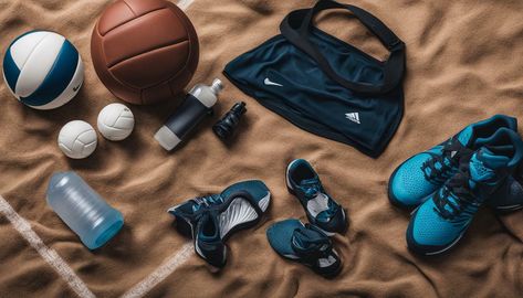 Starting Volleyball: Gear Essentials for New Players is your go-to primer. Uncover the must-have equipment to kickstart your journey. Dive in, gear up, and let the games begin If you're a new player looking to start your volleyball journey, having the right gear is essential to your success on the court. Our guide to volleyball gear for beginners will help you understand the must-have equipment to get started. From proper footwear to protective gear, we will cover everything you need to k... Volleyball Basics, Volleyball Equipment, Volleyball Bag, Volleyball Gear, Nike Volleyball, Volleyball Knee Pads, Volleyball Inspiration, Let The Games Begin, Volleyball Games