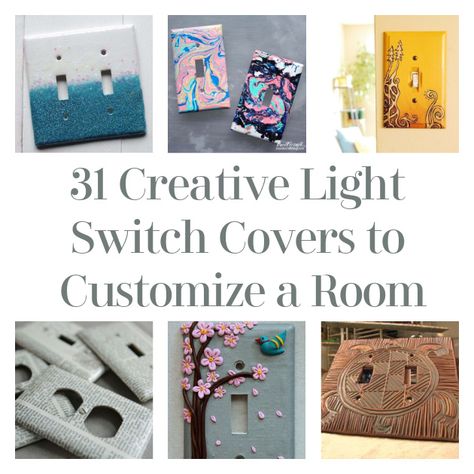 Diy Switch Plate Covers, Light Switch Art Diy, Painted Light Switch Plates Diy, Electrical Cover Ideas, Diy Switch Plate Covers Ideas, Lightswitch Ideas Painting, Diy Light Switch Cover, Light Switch Covers Diy Paint, Diy Outlet Covers