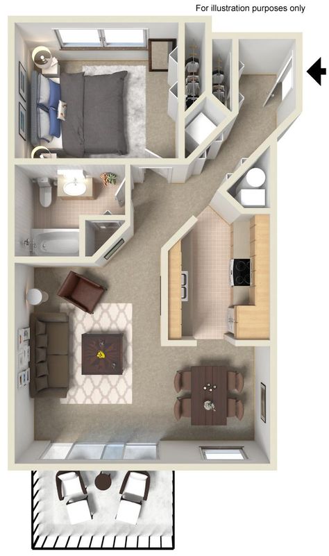 Small Apartment Plans, Plan Villa, Small House Layout, House Floor Design, Sims 4 House Design, Small Apartment Design, Apartment Floor Plans, Villa Plan, Sims House Plans