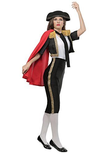 Magnificent Matador Women's Costume Small Black Fun Costumes https://smile.amazon.com/dp/B079S9NT25/ref=cm_sw_r_pi_dp_U_x_vOOODbYFT4J49 Matador Costume, Spanish Costume, Best Uniforms, Plus Size Halloween Costume, Plus Size Costume, Plus Size Costumes, Spanish Woman, Costume For Women, Holiday Costumes