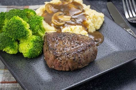 Bison Steak Medallions – 3 Ways - Great Range Bison Bison Medallion Recipes, Medallion Steak Recipe, Steak Medallions, Bison Steak, Steak In Oven, Tender Steak, Seared Steak, Beef And Pork, Oven Recipes