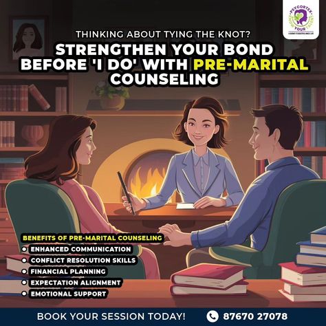 💍 Thinking about tying the knot? Pre-marital counseling could be the key to a lasting and loving marriage! Here's how it can help: 1️⃣ Enhanced Communication: Open, honest conversations are the heart of a strong marriage. Pre-marital counseling helps you both learn how to communicate effectively, making it easier to talk about anything—from the little things to the big decisions. 2️⃣ Mastering Conflict Resolution: Every couple faces disagreements, but how you handle them matters. Through co... Loving Marriage, Conflict Resolution Skills, Marital Counseling, Strong Marriage, Tying The Knot, Conflict Resolution, Emotional Support, Effective Communication, The Little Things