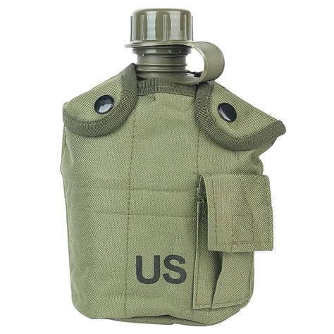 Canteen Bottle, Hiking Backpacking, Water Kettle, Hiking Backpack, Camping & Hiking, Backpacking, Camo, Hiking, Camping