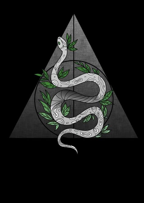 Harry Potter Slytherin Tattoo, Jaden Wallpaper, Slytherin Painting, Slytherin Emblem, Slytherin Tattoo, Planets Aesthetic, Slytherin Shirt, Harry Potter Fan Fiction, Aesthetic Slytherin