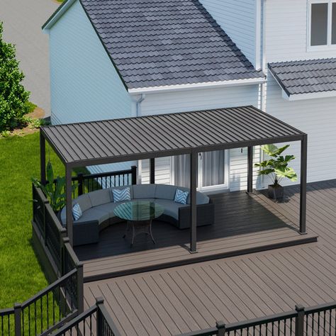 Pergola Metal, Steel Carports, Aluminum Gazebo, Living Pool, Steel Pergola, Louvered Pergola, Offset Patio Umbrella, Hardtop Gazebo, Patio Deck Designs