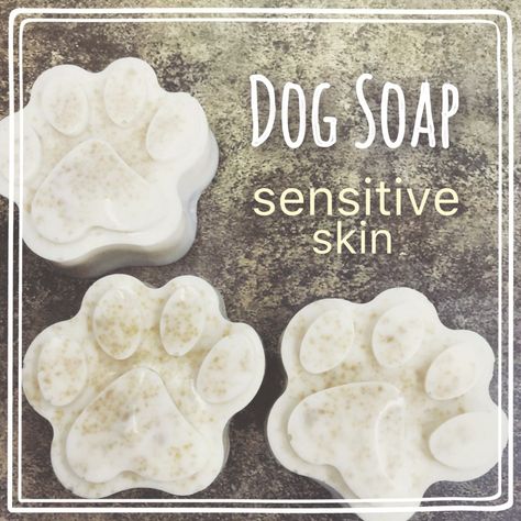 Diy Dog Shampoo, Dog Shampoo Bar, Skin Gym, Dog Soap, Me Up, Soap For Sensitive Skin, Colloidal Oatmeal, Soap Making Supplies, Homemade Soap Recipes