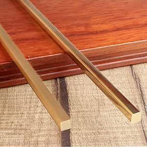 ARCVOX Wood to Tile Flooring Transition Strips, Brass Edging Trim Strip Bars, Polished/Brushed Threshold Transition Strip, Heavy Duty Brass Flooring Strip Threshold Transition, Brass Tile, Floor Inlay, Floor Transition, Tile Edge Trim, Transition Strips, Strip Bar, Tile Edge, Brass Floor